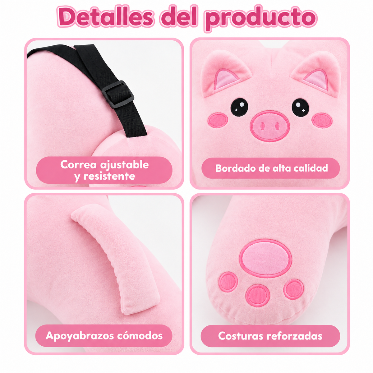 Almohada Reposacabezas Infantil